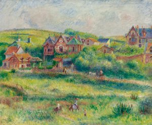 El chalet de Blanche Pierson en Pourville de Pierre Auguste Renoir